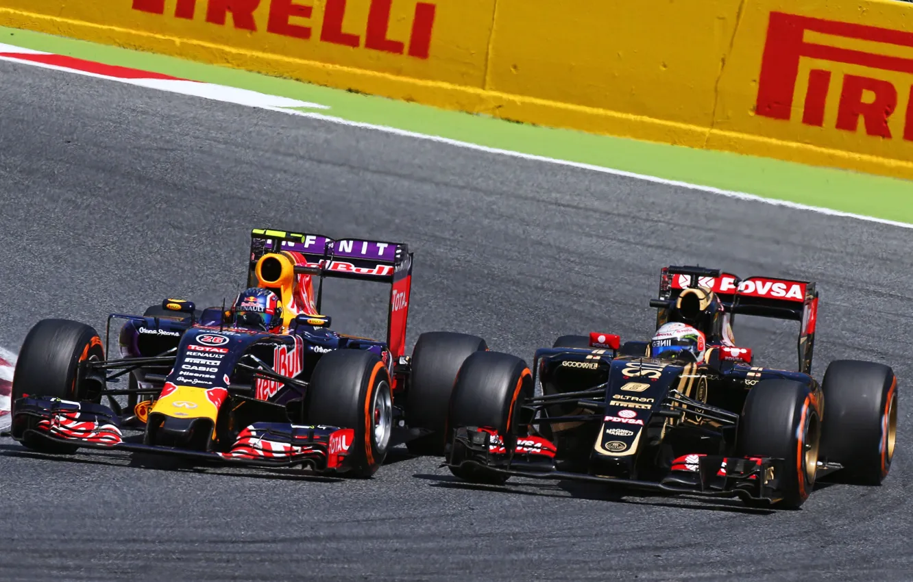 Фото обои Lotus, Red Bull, E23, RB11