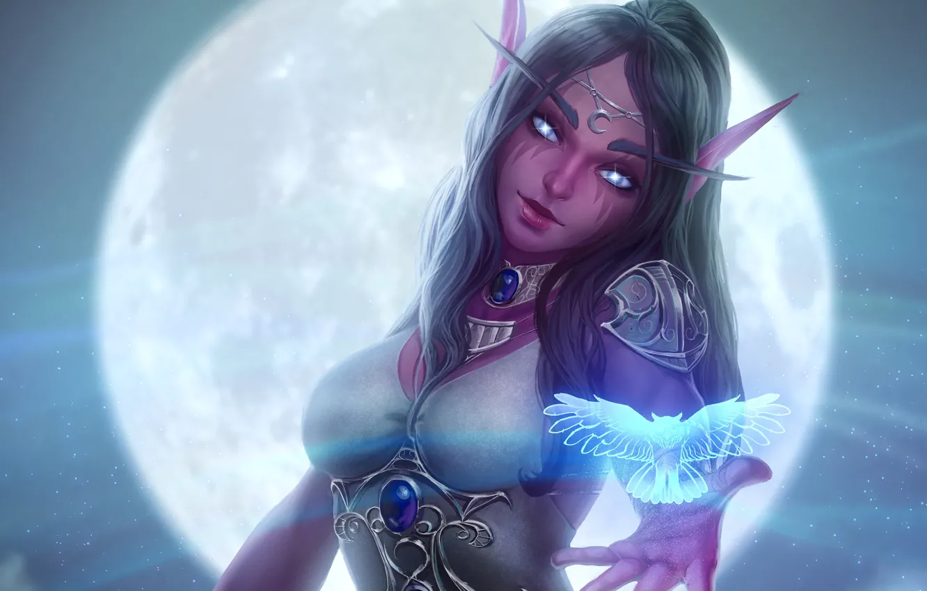 Фото обои девушка, World of Warcraft, Warcraft, wow, art, Heroes of the Storm, Hearthstone, Heroes of Warcraft
