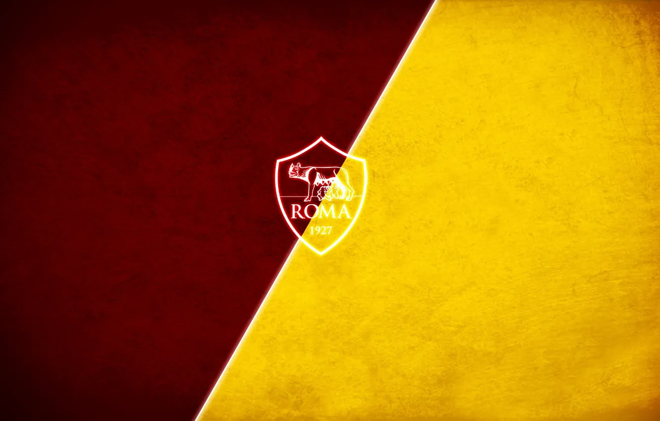Фото обои wallpaper, sport, logo, football, AS Roma