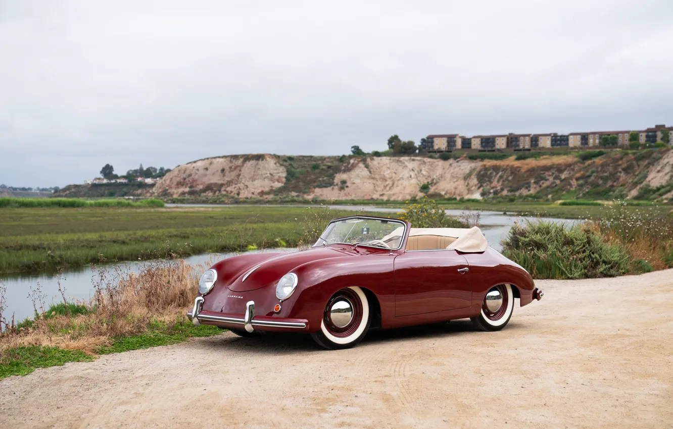 Фото обои Porsche, 1953, 356, Porsche 356 1300 Cabriolet