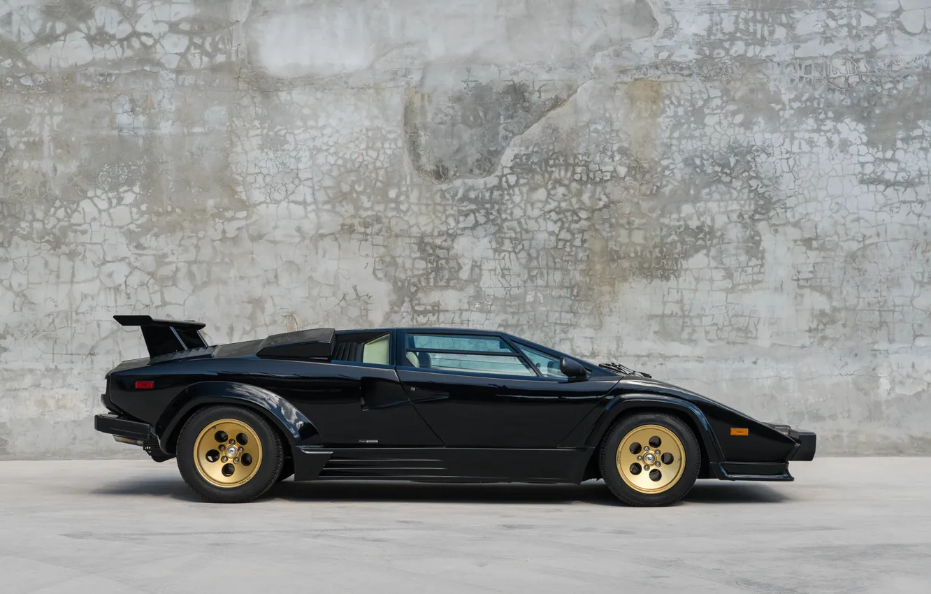 Фото обои Supercar, Lamborghini Countach, 5000QV, 1988