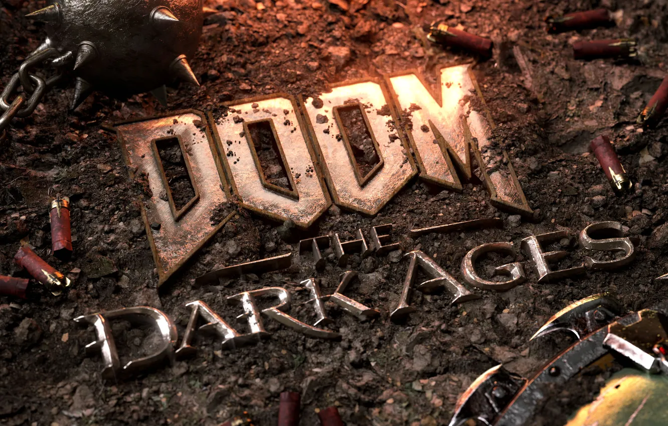 Фото обои DOOM, The Dark Ages, Doom guy, Doom Slayers Club