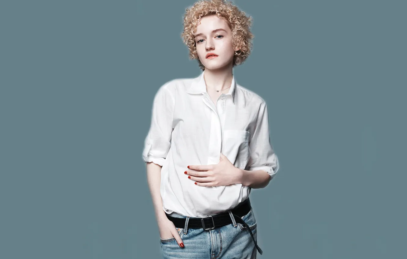 Фото обои фотосессия, бренд, Julia Garner, Gap