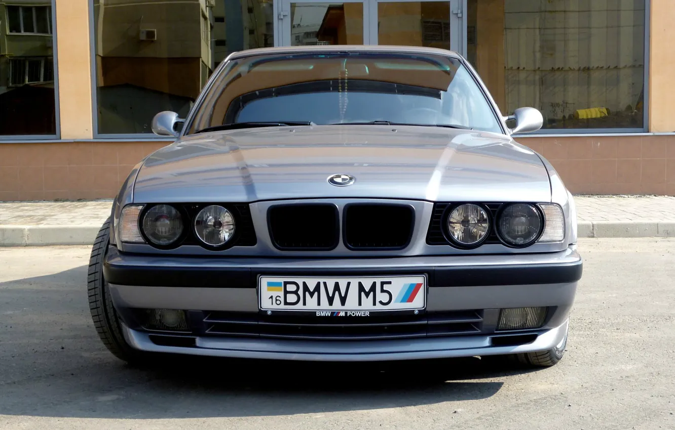 Фото обои BMW, E34, M5