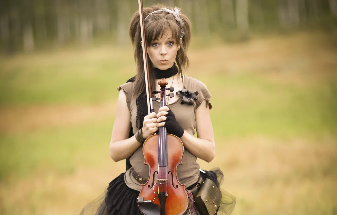 Фото обои скрипка, удивление, violin, Линдси Стирлинг, Lindsey Stirling