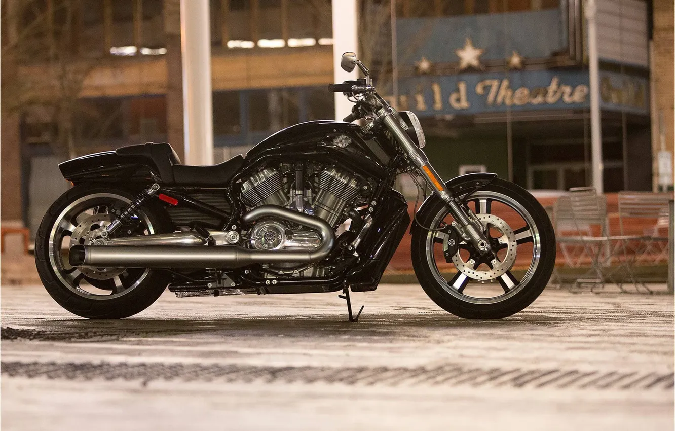 Фото обои мотоцикл, байк, harley davidson