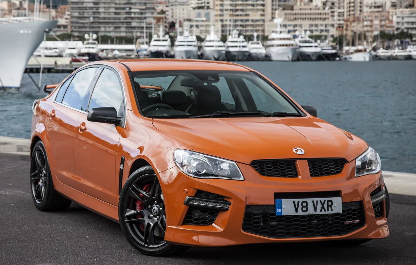 Фото обои город, пристань, Vauxhall, VXR8, GTS