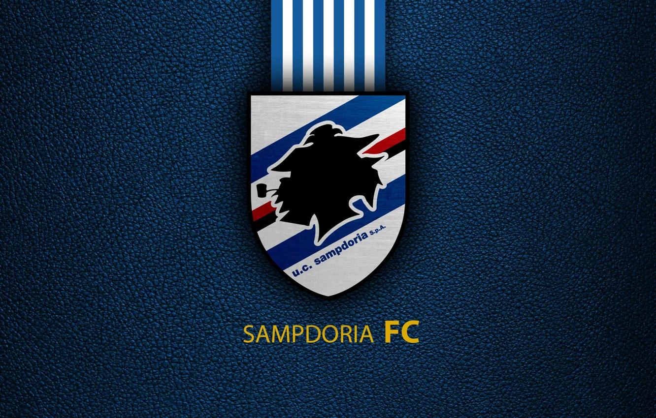 Фото обои wallpaper, sport, logo, football, Sampdoria, Italian Seria A