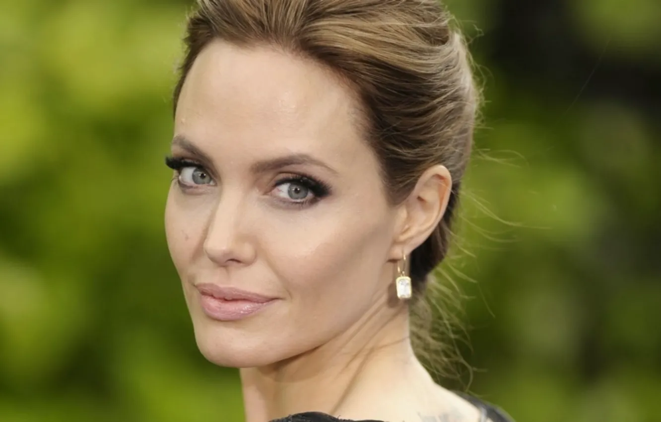 Фото обои Анджелина Джоли, Angelina Jolie, роскошная