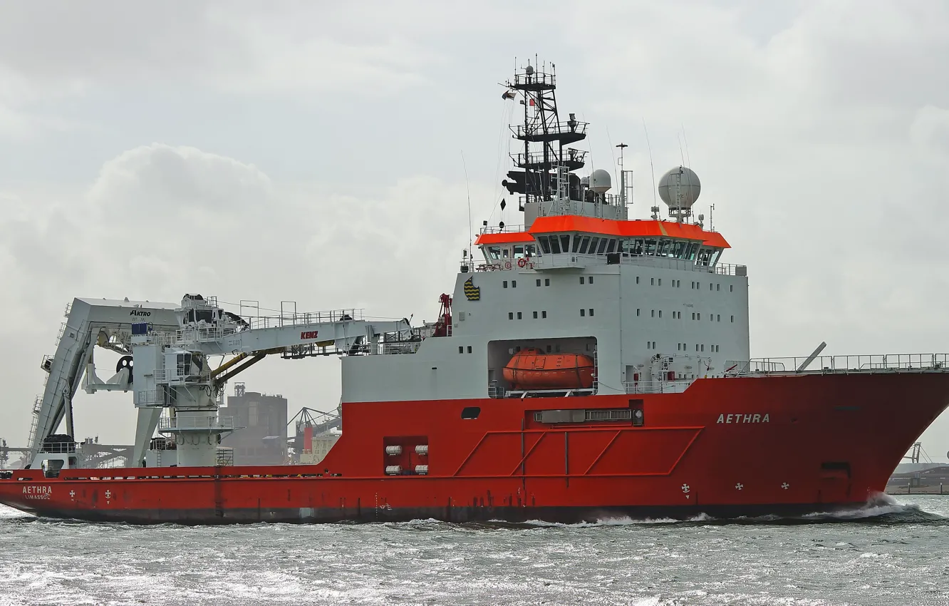 Фото обои море, корабль, AETHRA