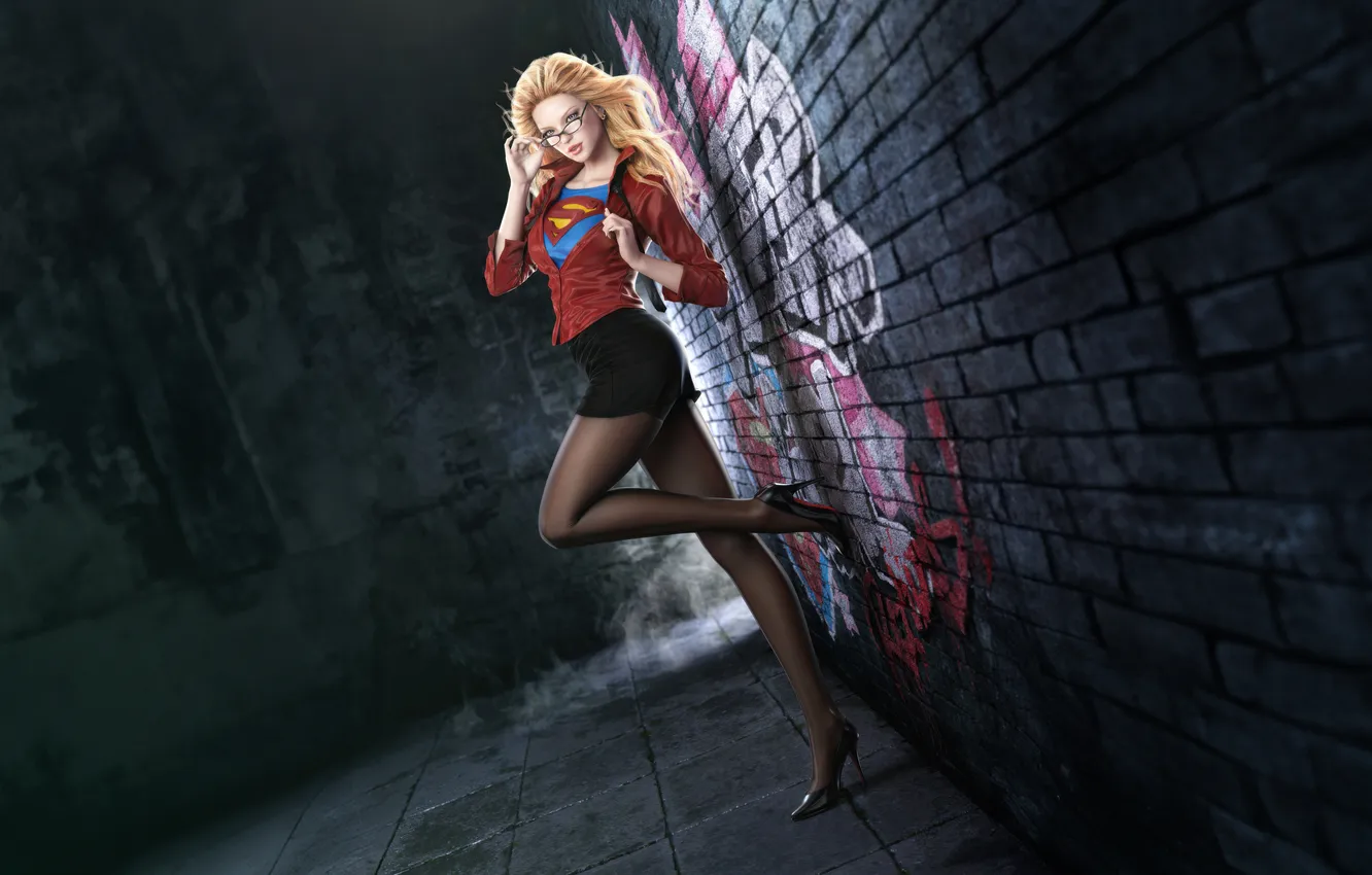 Фото обои modern, supergirl, guardian