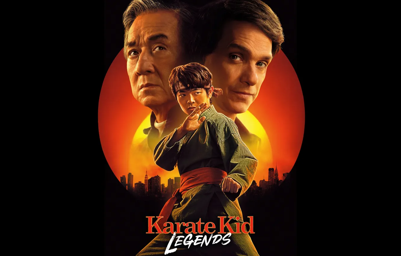 Фото обои Movies, Black background, 2025 Movies, Karate Kid: Legends