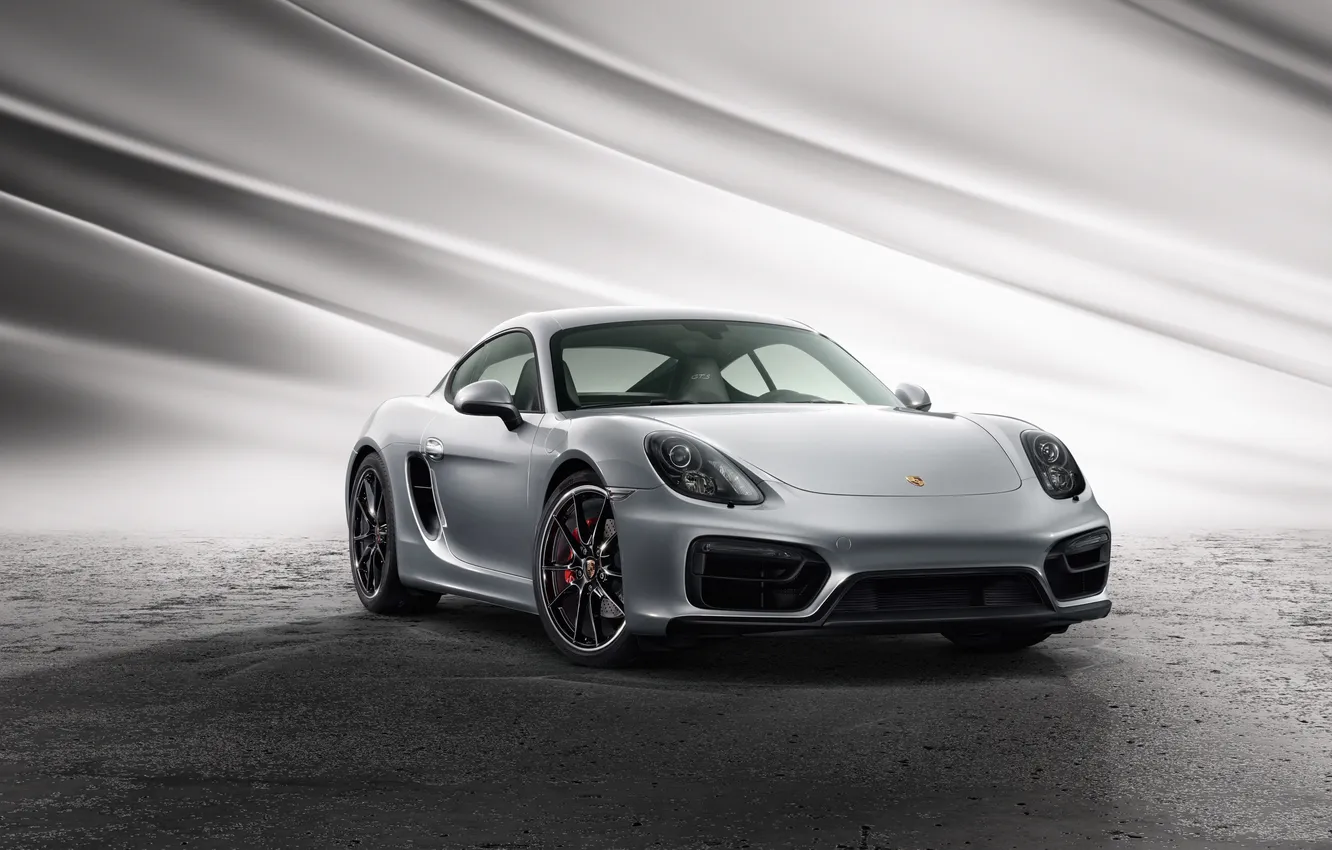 Фото обои Porsche, Cayman, порше, GTS, 2014, кайман