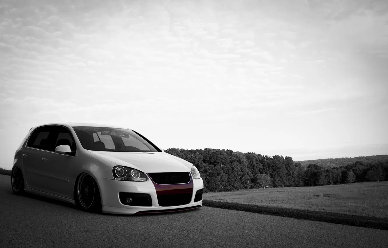 Фото обои Volkswagen, GTI, MkV