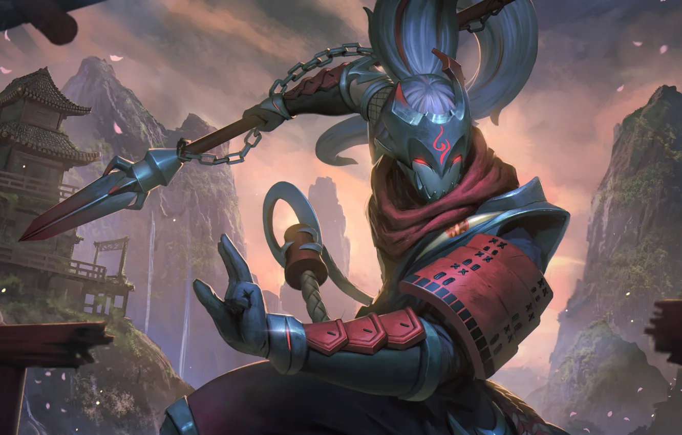 Фото обои hon, art, Heroes of Newerth, Shinobi, Monkey King
