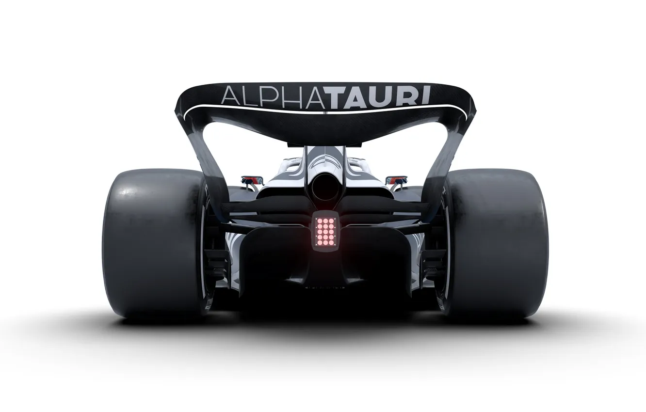 Фото обои вид сзади, Formula 1, Формула-1, гоночный автомобиль, racing car, 2022, Formula 1 car, Scuderia AlphaTauri
