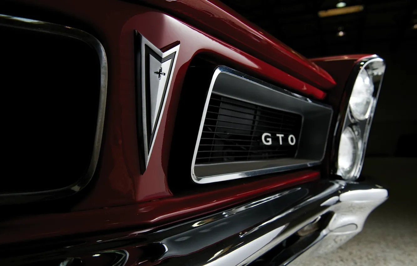 Фото обои Logo, Pontiac, GTO, Vehicle