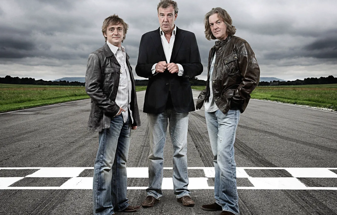 Фото обои Jeremy Clarkson, Richard Hammond James May, Top Gear