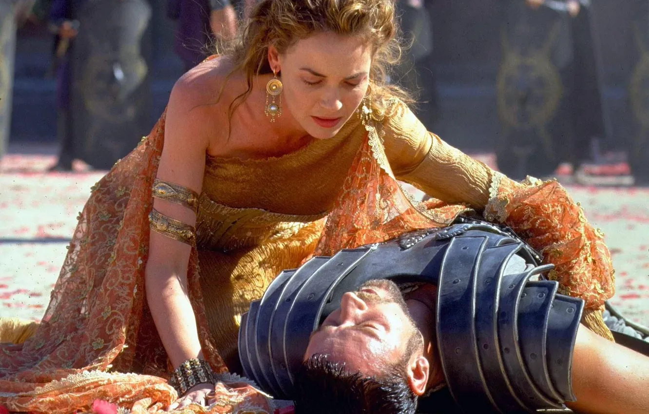 Фото обои Gladiator, Рассел Кроу, Russell Crowe, Гладиатор