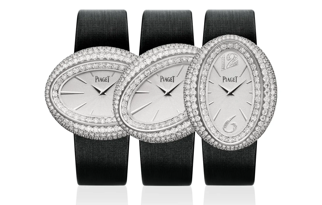Фото обои часы, бренд, diamond, Piaget