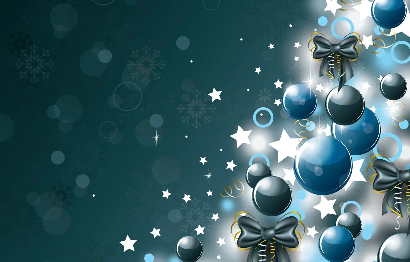 Фото обои украшения, шары, елка, Новый Год, Рождество, Christmas, balls, New Year