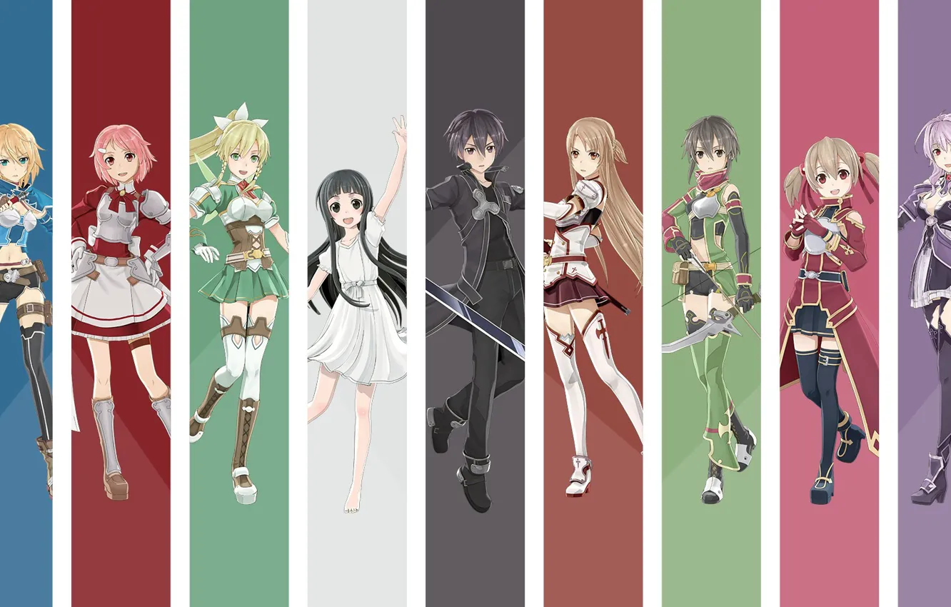 Фото обои anime, asian, manga, japanese, Sword Art Online, oriental, asiatic, SAO
