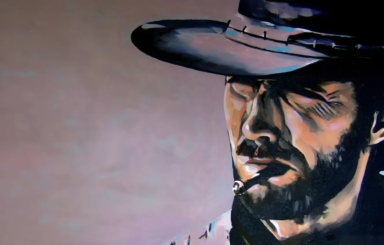 Фото обои злой, плохой, Хороший, il brutto, The_Good_The_bad_and_the_Ugly, Il Buono, il cattivo, clint_eastwood