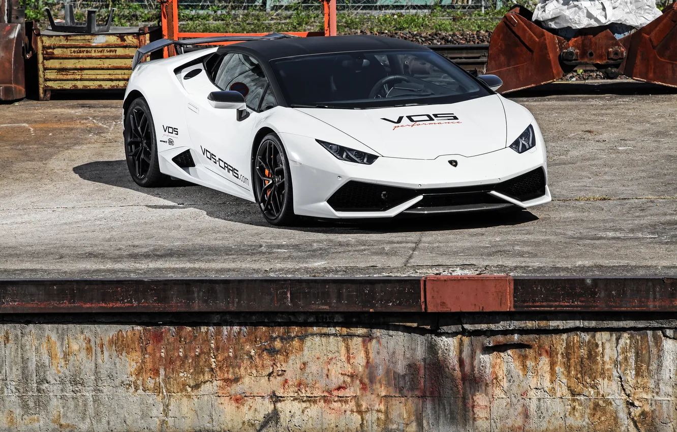 Фото обои Lamborghini, ламборджини, 2015, Huracan, LB724, хуракан, VOS