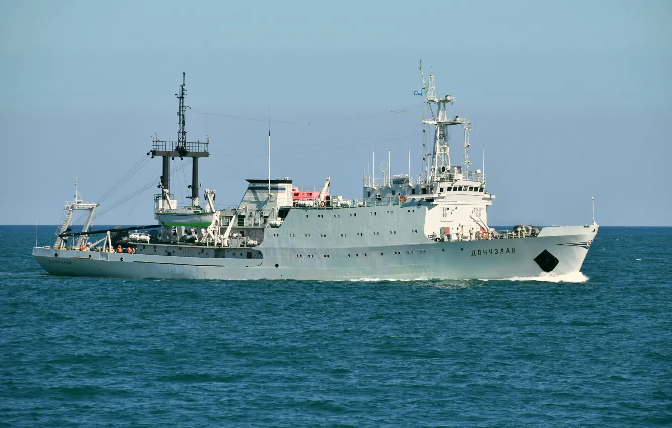 Фото обои Судно, Донузлав, Гидрографический