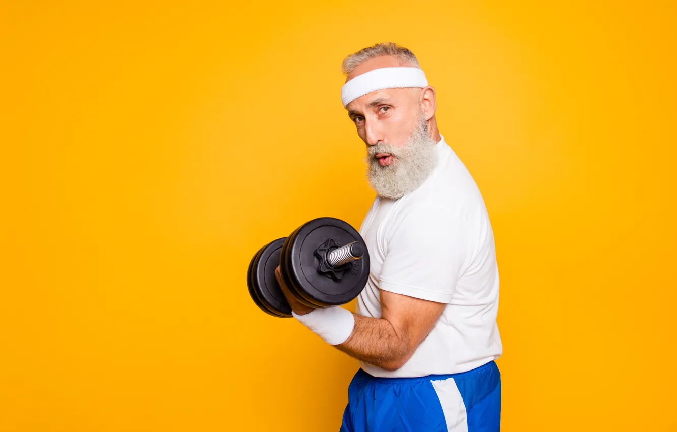 Фото обои power, pose, fitness