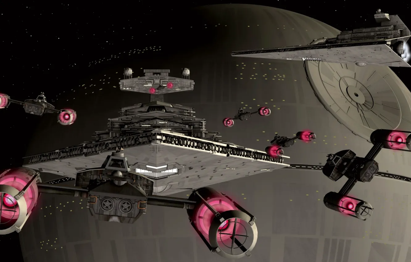 Фото обои корабли, Star Wars, звездные войны, Y-WING