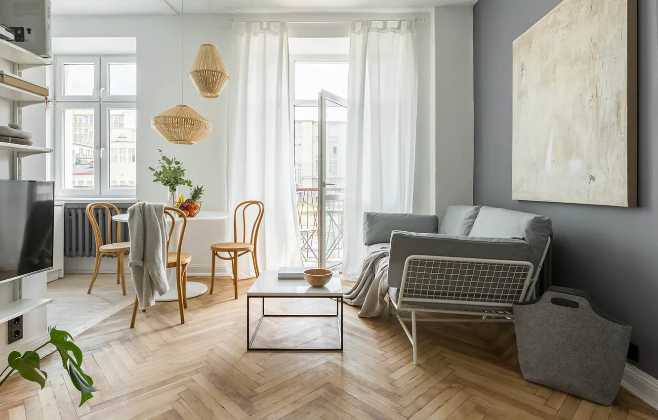 Фото обои дизайн, стиль, интерьер, столовая, мини гостиная, ИКЕА, IKEA idea decor, ИКЕА декор