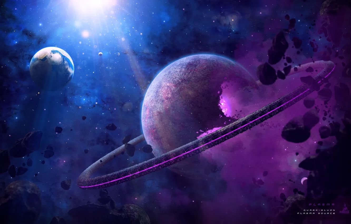 Фото обои небо, фантастика, планеты, by BoOdA6tem