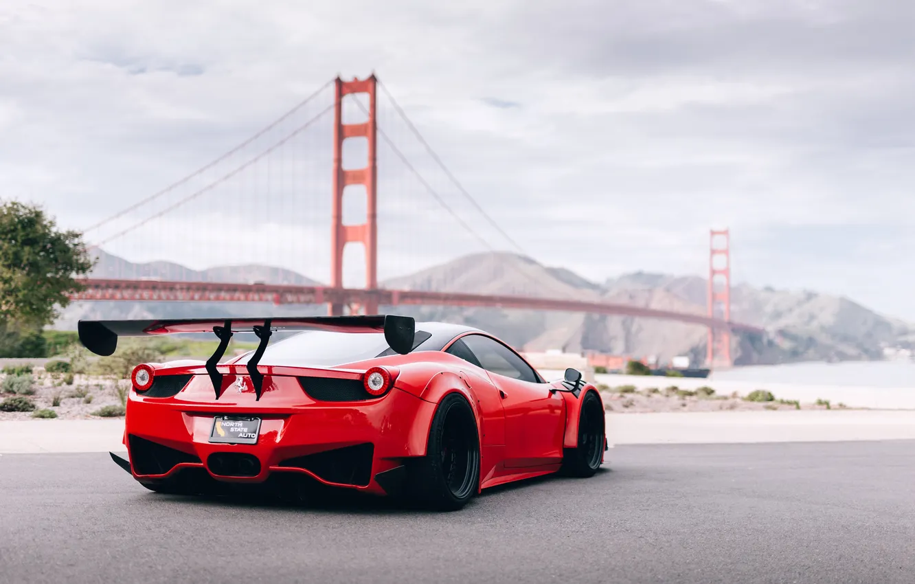 Фото обои car, Ferrari, supercar
