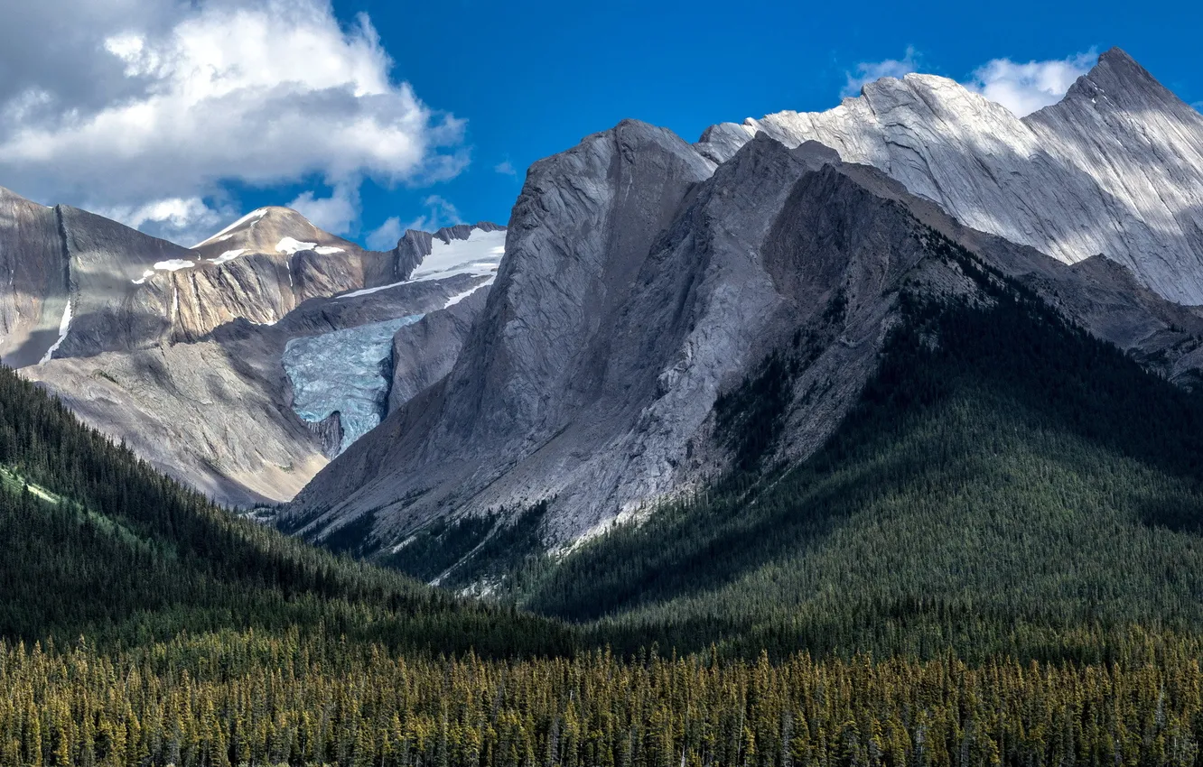 Фото обои пейзаж, природа, Alberta rocky mountain