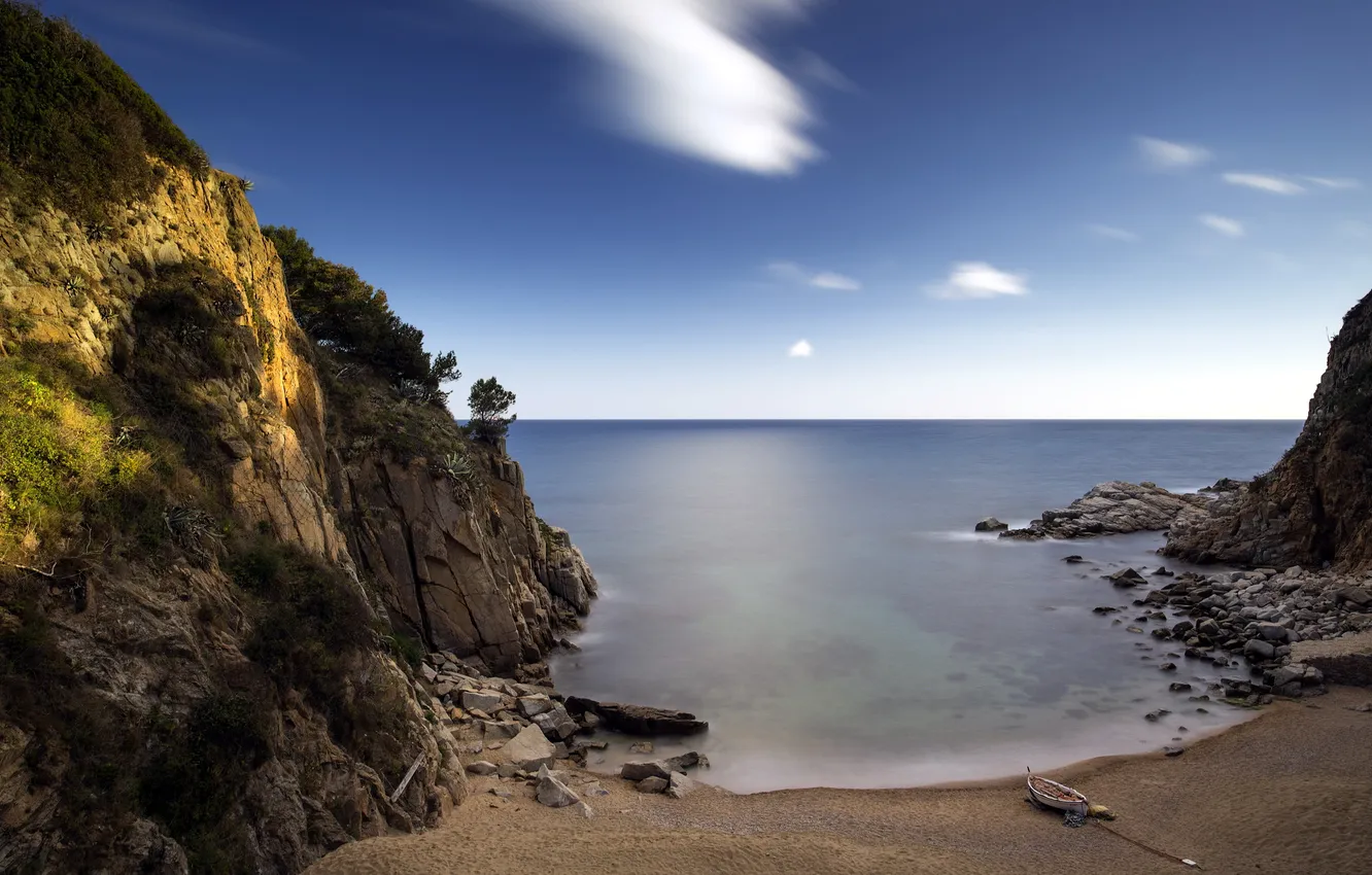 Фото обои Spain, Costa Brava, Tossa de Mar