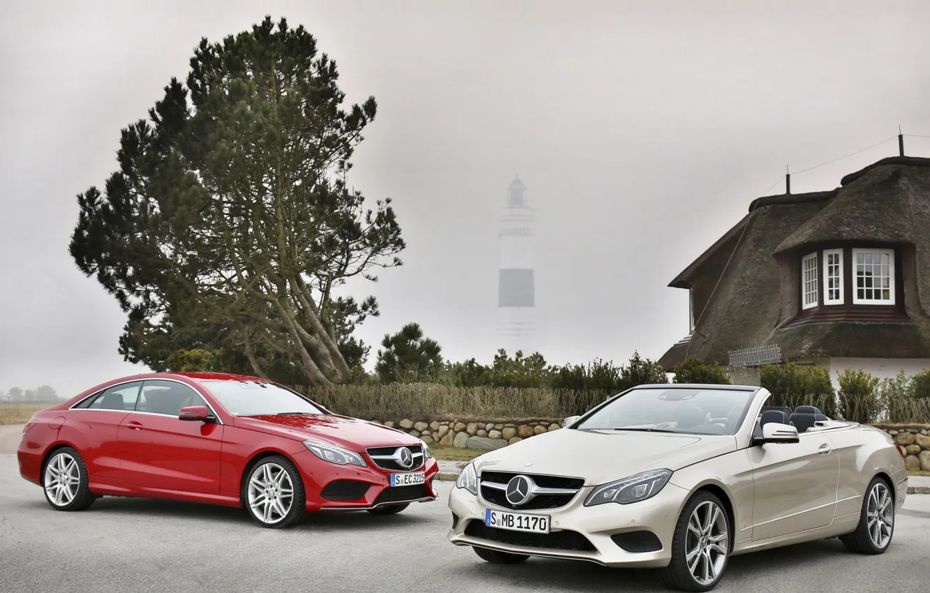 Фото обои авто, Mercedes-Benz, мерседес, Coupe, Cabrio, E-Klasse