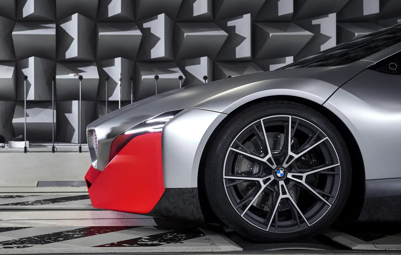 Фото обои купе, BMW, передняя часть, 2019, Vision M NEXT Concept