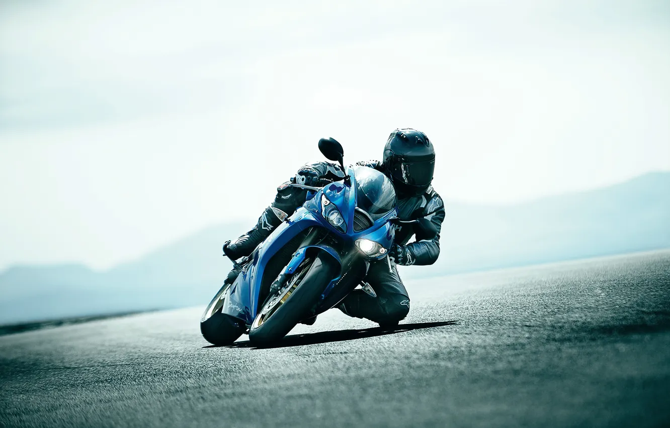 Фото обои мотоцикл, Triumph, Daytona, 675