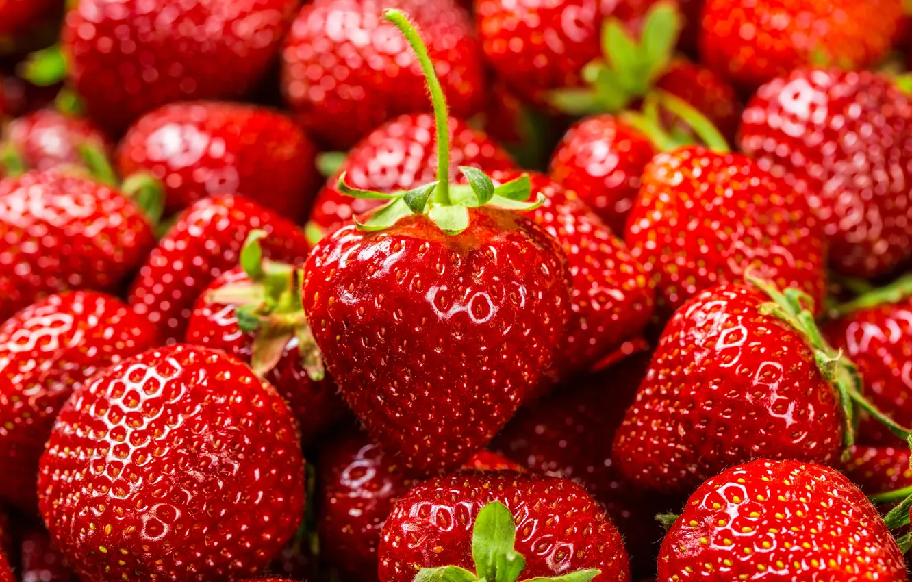 Фото обои ягоды, фон, клубника, strawberry, fresh berries