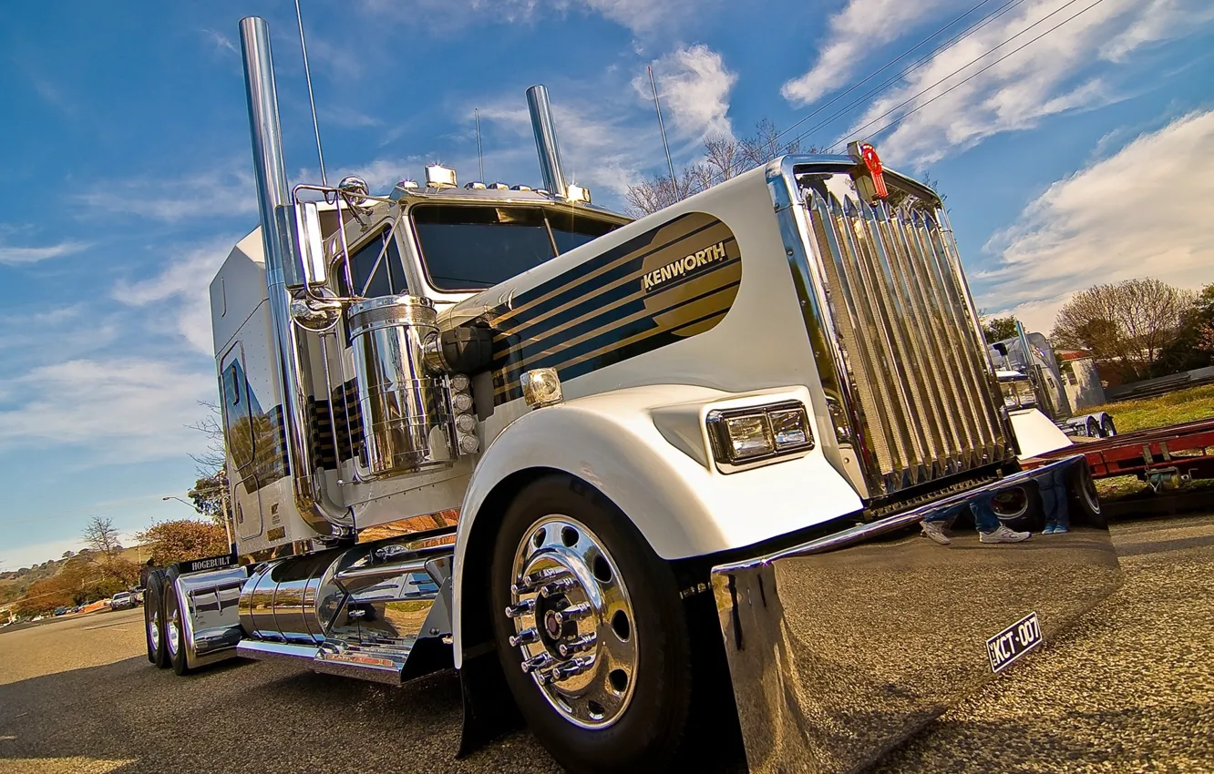 Фото обои wallpaper, Kenworth, Kenworth W900