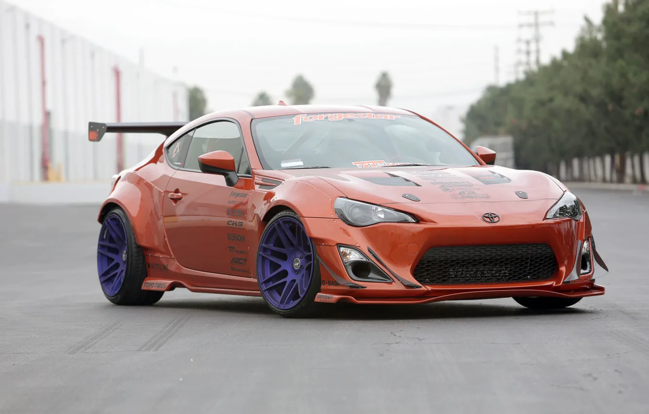 Фото обои cars, tuning, FR-S, Scion