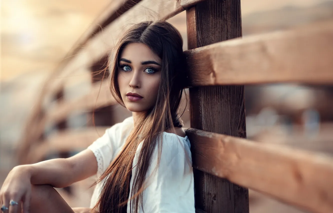 Фото обои макияж, губки, прелесть, Sweet Sunset