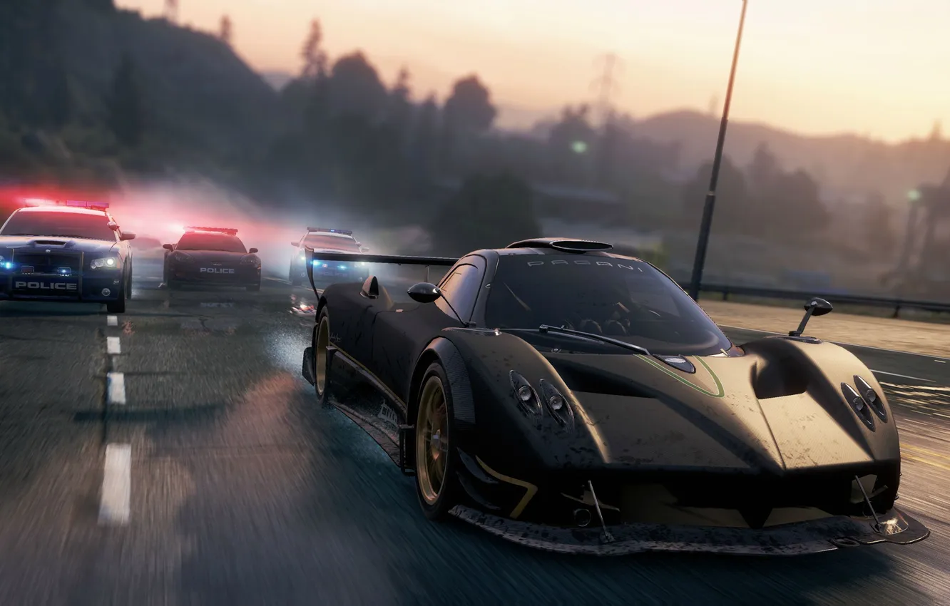 Фото обои game, 2012, Pagani Zonda R, Most Wanted, Need for speed