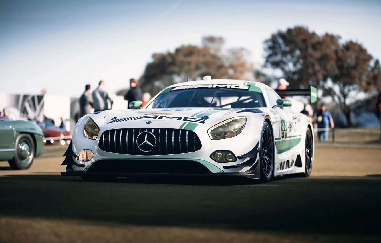 Фото обои Mercedes-Benz, AMG, GT3