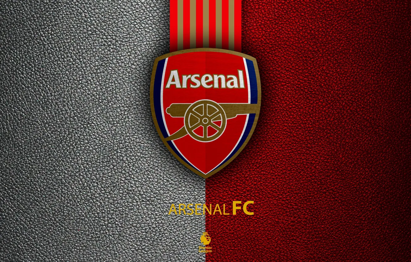 Фото обои wallpaper, sport, logo, football, Arsenal, English Premier League