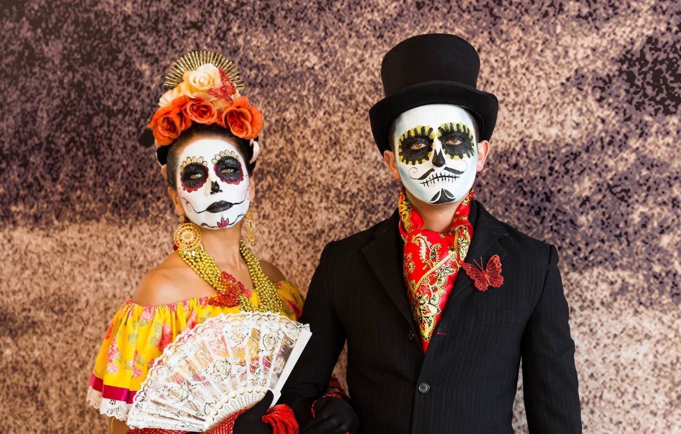 Фото обои dead, couple, day of the dead