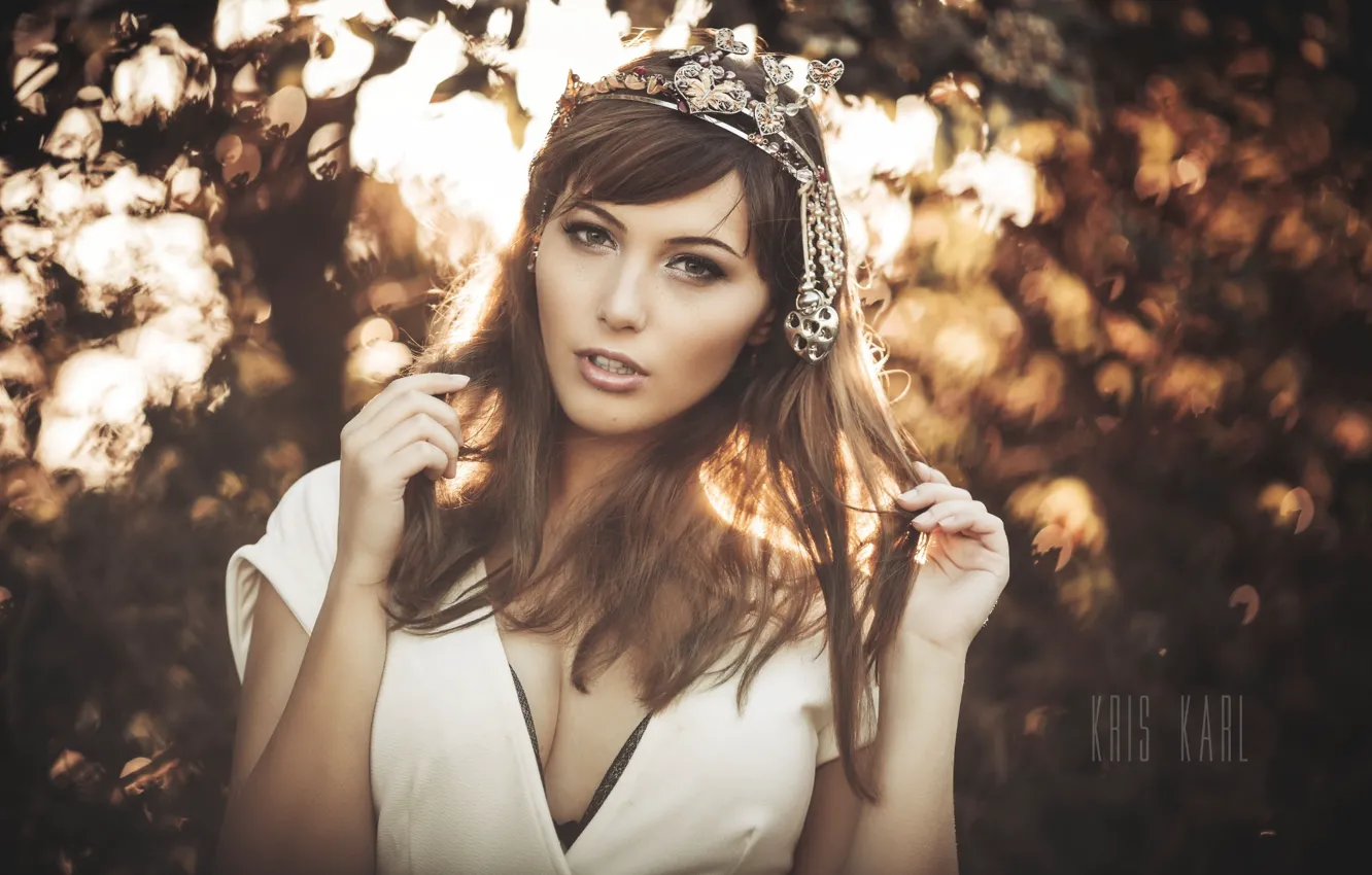 Фото обои Light, Beautiful, View, Kate, Natural, Corona, Headpiece