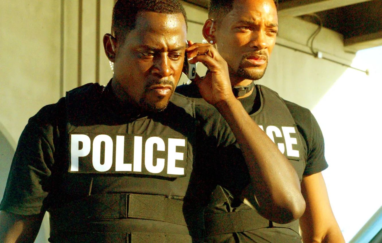 Фото обои Police, копы, Will Smith, Уилл Смит, Bad Boys II, Martin Lawrence, Мартин Лоуренс, Плохие парни …