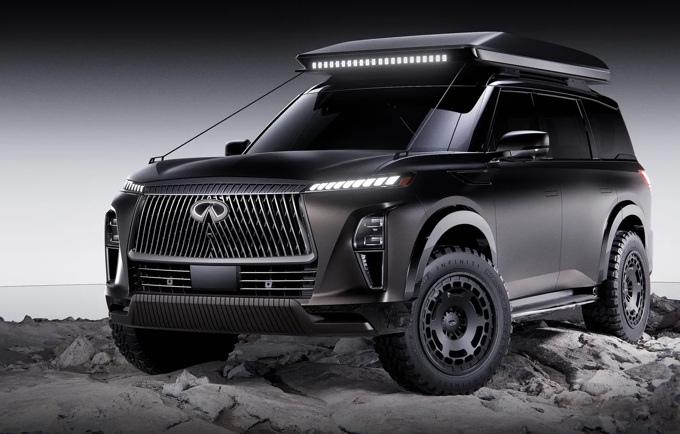 Фото обои Concept, Infiniti, Terrain, Spec, QX80